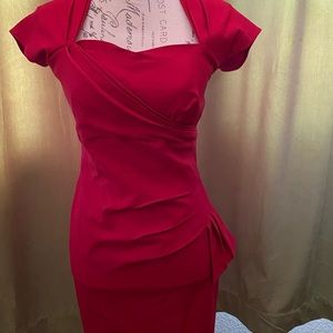 Stop Staring Uma Dress in Red